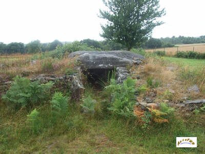 l'entrée du dolmen Nord